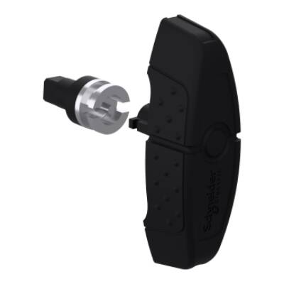 "Square lock insert 3mm for PanelSeT S3D encl." - Schneider Electric - NSYAEDLB3S3D