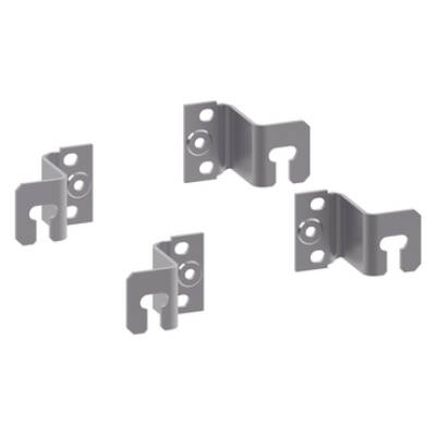 "Steel wall fixing lugs 40 mm (4) for PanelSeT 3D encl." - Schneider Electric - NSYAEFPF40SC