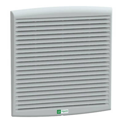 Outlet grille - plastic - cut out 291x291mm - ext. dim 336x316mm - IP54 - Schneider Electric - NSYCAG291LPF