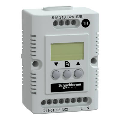 Climasys CC - Electronical thermostat 200..240V - range of temperature -40…80°C - Schneider Electric - NSYCCOTH230VID
