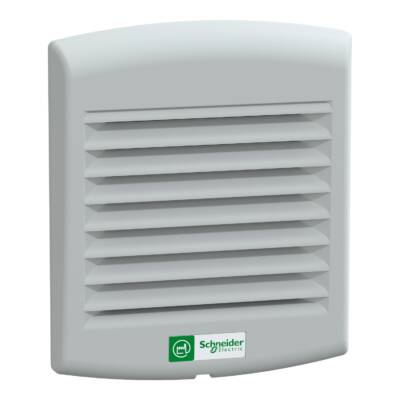 ClimaSys forced vent. IP54, 38m3/h, 115V, with outlet grille and filter G2 - Schneider Electric - NSYCVF38M115PF