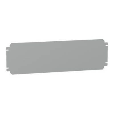 Plain mounting plate H200xW600mm made of galvanised sheet steel - Schneider Electric - NSYMM26SB