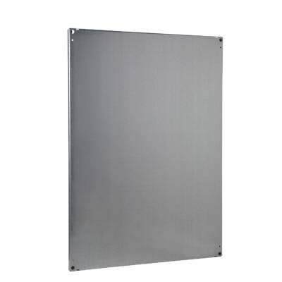 "Plain mounting plate, PanelSeT SFN, SF, SM, for electrical enclosure H2200 W1200mm, galvanized steel" - Schneider Electric - NSYMP2212