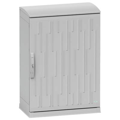 Thalassa PHD outdoor heavy duty-enclosure H1593 W1250 D420 IP55 anti-postin door - Schneider Electric - NSYPHDZT15124