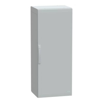 Floor standing enclosure polyester vers.PLA completely sealed 1250x500x420 IP65 - Schneider Electric - NSYPLA1254G