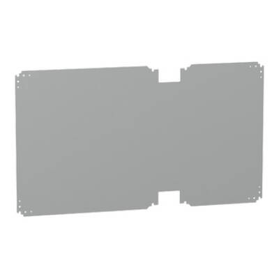 Metallic mounting plate for PLA enclosure H750xW1250mm - Schneider Electric - NSYPMM712