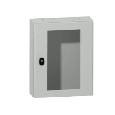 "PanelSet S3DM H500xW400xD150.IP66 IK10 RAL7035. top and bottom." - Schneider Electric - NSYS3DM5415T