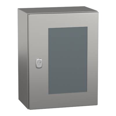 "PanelSet S3X stainless 304L, Scotch Brite® finish, H400xW300xD200 mm." - Schneider Electric - NSYS3X4320T