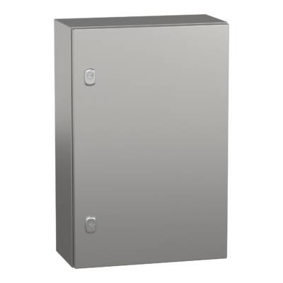 "PanelSet S3X stainless 304L, Scotch Brite® finish, H600xW400xD200 mm." - Schneider Electric - NSYS3X6420
