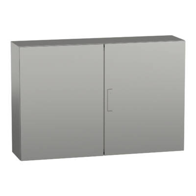 "PanelSet S3X - stainless steel 304L- Scotch Brite® finish - H800xW1200xD300 mm." - Schneider Electric - NSYS3X801230