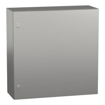 "PanelSet S3X stainless 316L, Scotch Brite® finish, H800xW800xD300 mm." - Schneider Electric - NSYS3X8830H