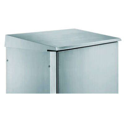 "Stainless canopy 304L, Scotch BriteÂ® finish, for enclosures W1000xD600 mm." - Schneider Electric - NSYSCX10060