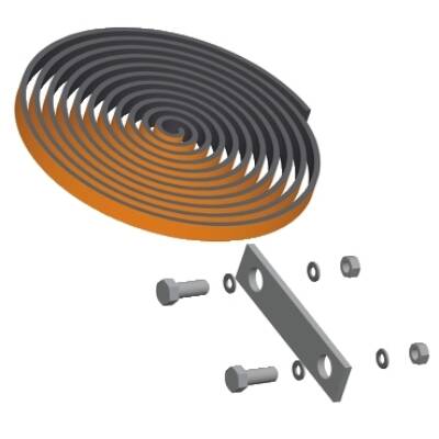 "PanelSeT SM standard coupling kit -IP55- Used to join enclosures by the side part" - Schneider Electric - NSYSMBK