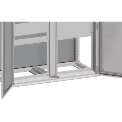 "Kit for adapting mounting plates in double doors enclosures, PanelSeT SFN, PanelSet SF, for electrical enclosure D600mm" - Schneider Electric - NSYSMP2D6
