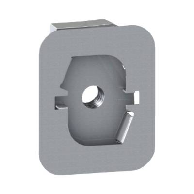 Quarter-turn sliding nut - M6. Supply: 10 units - Schneider Electric - NSYSNM6