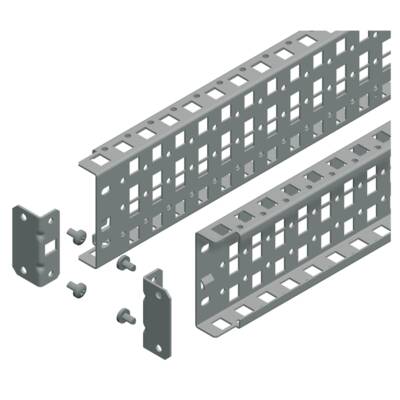 "Universal cross rails, PanelSeT SFN, PanelSeT SF, PanelSeT SM,  H90 W1200mm, 3 rows, set of 2" - Schneider Electric - NSYSUCR90120