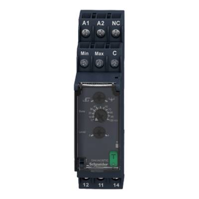 Modular liquid level control relay, 8 A, 1 CO, 24…240 V AC/DC - Schneider Electric - RM22LG11MR