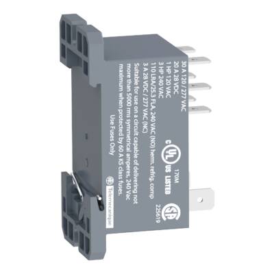 power relay plug-in - Harmony RPF - 2 CO - 24 V AC - 30 A - Schneider Electric - RPF2BB7