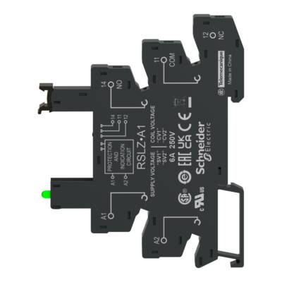 screw socket equipped with LED and protection circuit, 110 V - Schneider Electric - RSLZVA3
