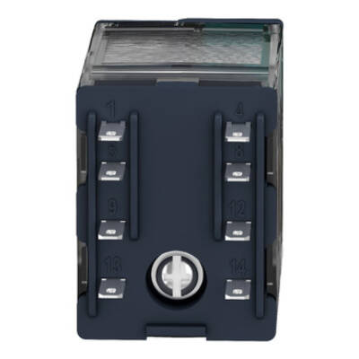 Miniature plug-in relay, 12 A, 2 CO, LED, 48 V DC - Schneider Electric - RXM2AB2ED