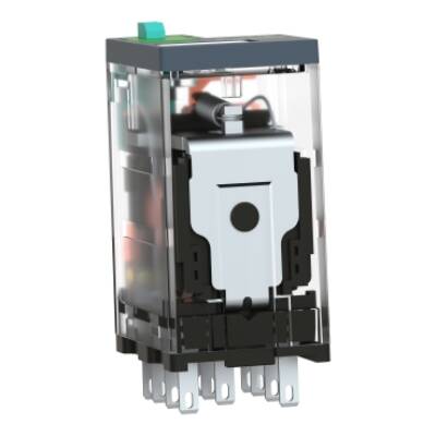 Miniature plug-in relay, 10 A, 3 CO, 48 V DC - Schneider Electric - RXM3AB1ED