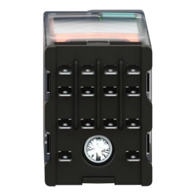 Miniature Plug-in relay - Harmony RXM 4 C/O 125 V DC 6 A with LED - Schneider Electric - RXM4AB2GD