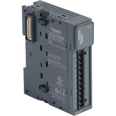 Modicon TM3 - 2 analog inputs high resolution (spring) 24Vdc - Schneider Electric - TM3AI2HG