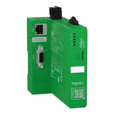 Bus coupler, TeSys island, PROFIBUS - Schneider Electric - TPRBCPFB