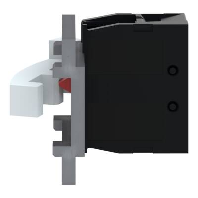 spring return contact block - 2 NC - base mounting - Schneider Electric - XACS104