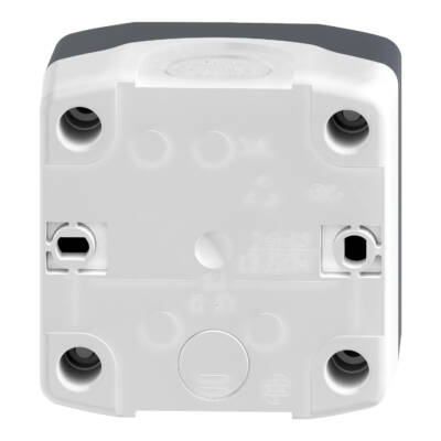 Control station, plastic, dark grey lid, 1 selector switch, standard handle Ø22, 1 NO - Schneider Electric - XALD134