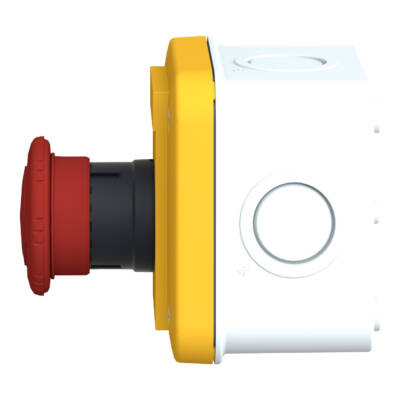 control station XAL-E - emergency switching off function - 1 NO + 1 NC - Schneider Electric - XALEK1702