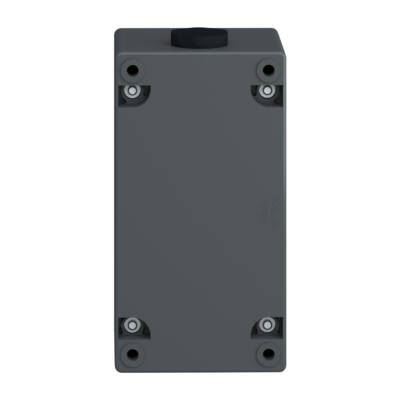 empty control station-severe environments-black-2 cut-outs-2 vertical openings - Schneider Electric - XALG02