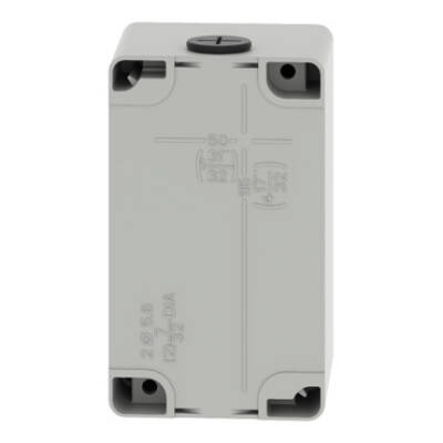 Harmony XAP, XB2 SL, Empty control station, zinc alloy, grey, M20, undrilled, 80 x 130 x 77, UL cULus - Schneider Electric - XAPD24