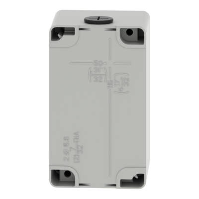 Harmony XAP, XB2 SL, Empty control station, zinc alloy, grey, M20, 3 cut-outs 22mm, 80 x 130 x 77, UL cULus - Schneider Electric - XAPD2503