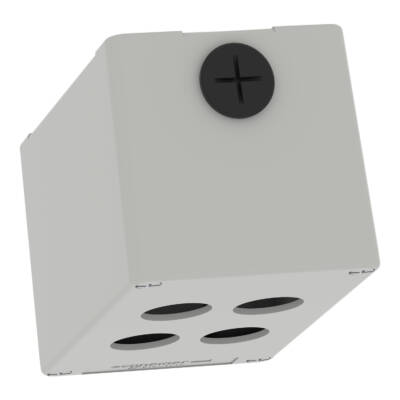 Harmony XAP, XB2 SL, Empty control station, zinc alloy, grey, M20, 4 cut-outs 22mm, 80 x 130 x 77, UL cULus - Schneider Electric - XAPD2504