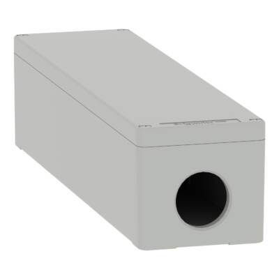 Harmony XAP, XB2 SL, Empty control station, aluminium, grey, M32, undrilled, 85 x 310 x 77 - Schneider Electric - XAPD54