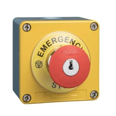 die-cast empty control station - XAPJ - Ø 22 - zinc alloy - 1 holes - Schneider Electric - XAPJ1201SPEC0971