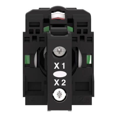 red complete pilot light Ø22 plain lens for BA9s bulb 250V - Schneider Electric - XB5AV64