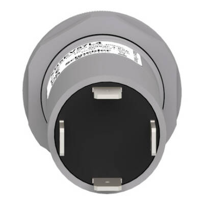 Pilot light 3 phases voltage, indicator with 3 LED, white, 400 V AC - Schneider Electric - XB5EV57L4