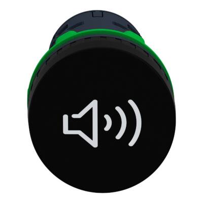 Complete buzzer, plastic, Ø22, continuous or intermittent tone, 24 V AC/DC - Schneider Electric - XB5KSB