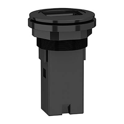 Panel mounted USB 3.0 port, plastic, Ø22, for USB interface jack type A - Schneider Electric - XB5PUSB3