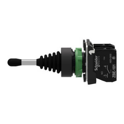 joystick controller Ø22 2-direction stay put 1NO per direction - Schneider Electric - XD5PA12