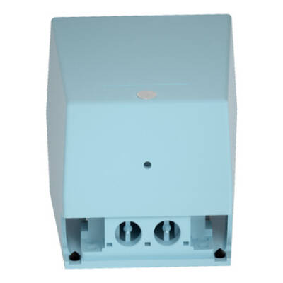 Preventa XPE, Single foot switch, metal, blue, with cover, trigger mechanism, 2 NO + 2 NC - Schneider Electric - XPEM511