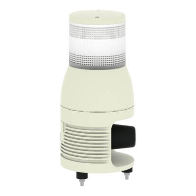tower light 100 mm 24 V siren - steady/flashing LED - red - Schneider Electric - XVC1B1HK