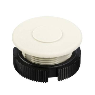 grey blanking plug - insulated material - for control station - Schneider Electric - ZB2SZ4