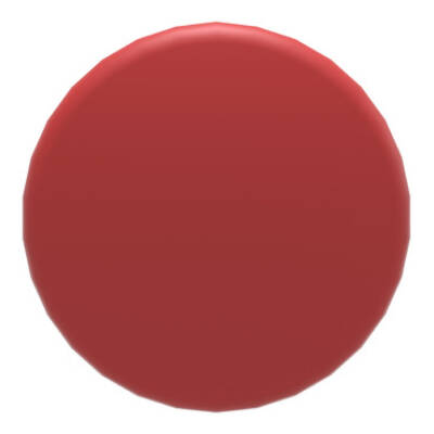 red Ø40 mushroom pushbutton head Ø22 spring return - Schneider Electric - ZB4BC4