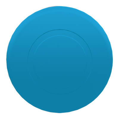 blue Ø40 mushroom pushbutton head Ø22 latching push-pull - Schneider Electric - ZB4BT6