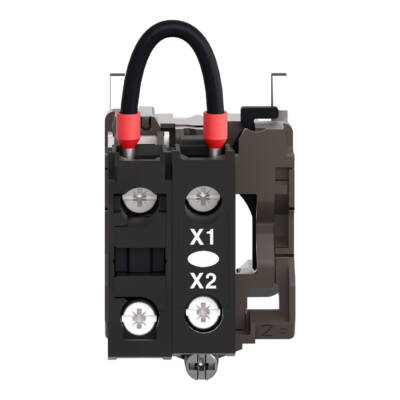 light block with body/fixing collar for BA9s bulb 250V - Schneider Electric - ZB4BV156