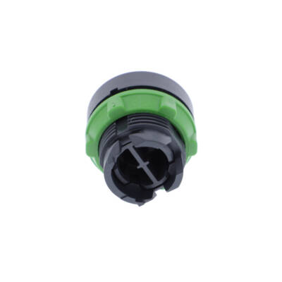 Push button head, plastic, flush, yellow, Ø22, spring return, unmarked - Schneider Electric - ZB5AA5