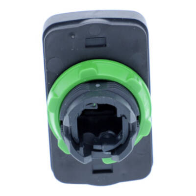 Double-headed push button head, plastic, Ø22, 1 white flush marked I + 1 black flush marked O - Schneider Electric - ZB5AA7121